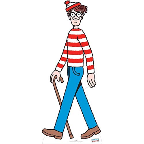 Where's Waldo? Life-Size Cardboard Cutout