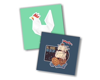 Custom Kiss Cut Stickers