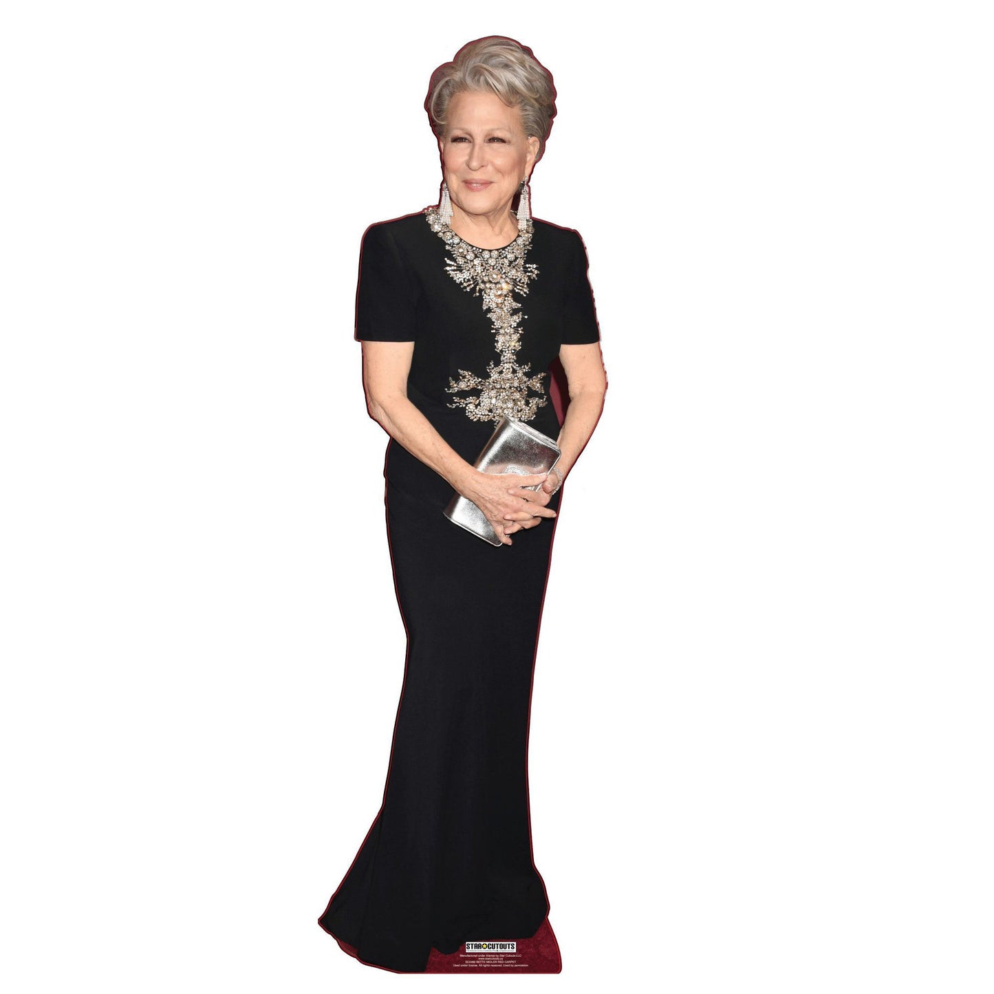 Bette Midler Red Carpet Cardboard Cutout