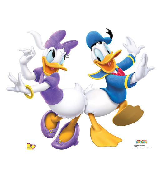 Donald & Daisy Dancing Cardboard Cutout