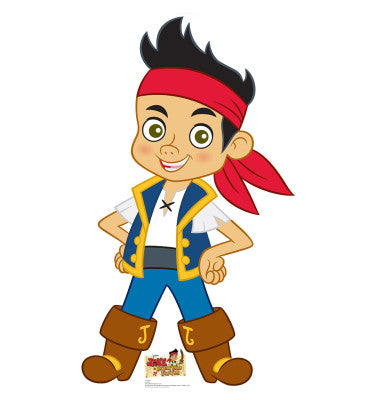 Jake Jake, and Neverland Pirates Cardboard Cutout