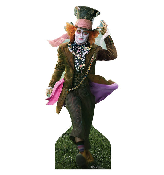 Mad Hatter Johnny Depp Alice in Wonderland Cardboard Cutout