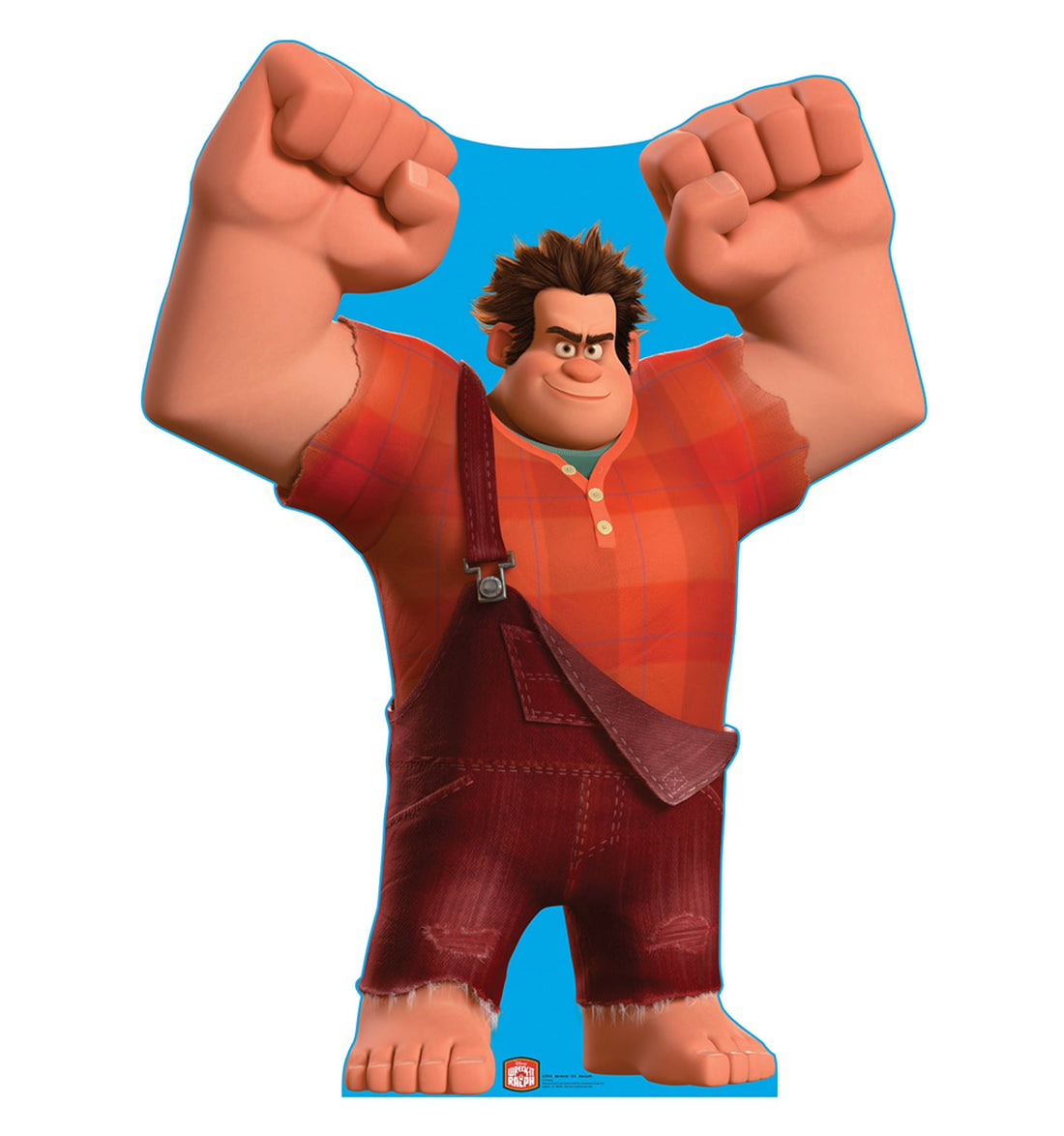 Wreck It Ralph Cardboard Cutout Free Shipping – Life Size Custom Cutouts