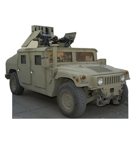 Army Hummer Cardboard Cutout