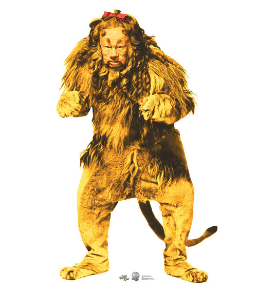 Cowardly Lion Wizard of Oz 75th Anniversary Cardboard Cutout