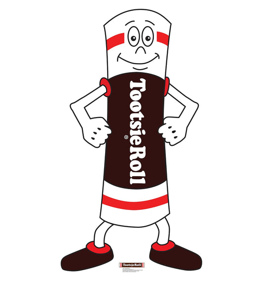 Tootsie Roll Man Cardboard Cutout