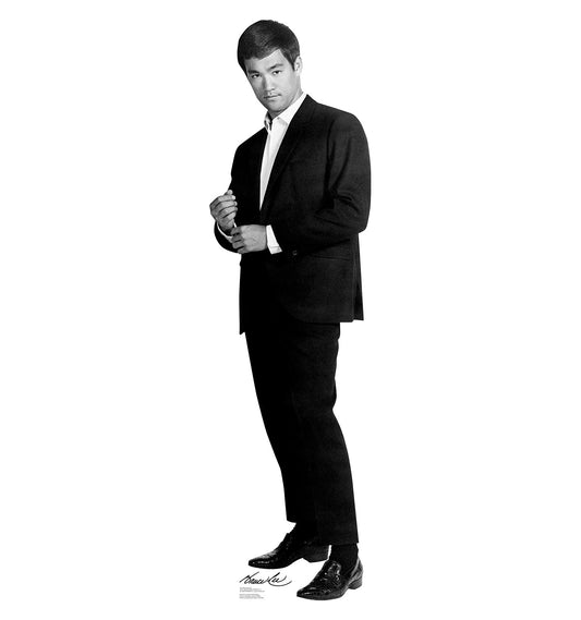 Bruce Lee Suit Cardboard Cutout