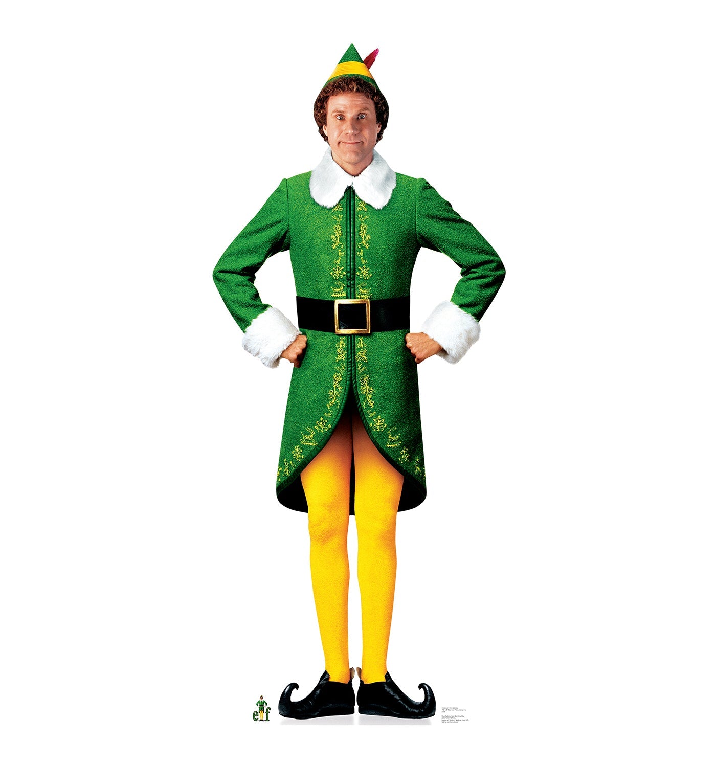 Elf Will Ferrell (Elf) Cardboard Cutout
