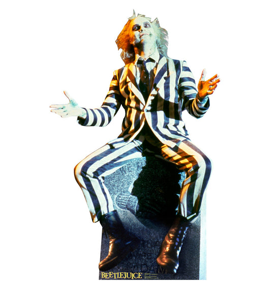 Beetlejuice Cardboard Cutout