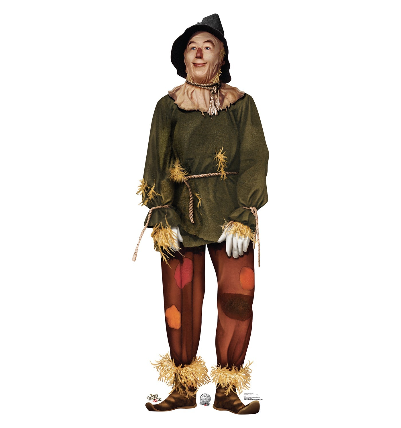 Scarecrow Wizard of Oz 75th Anniversary Cardboard Cutout