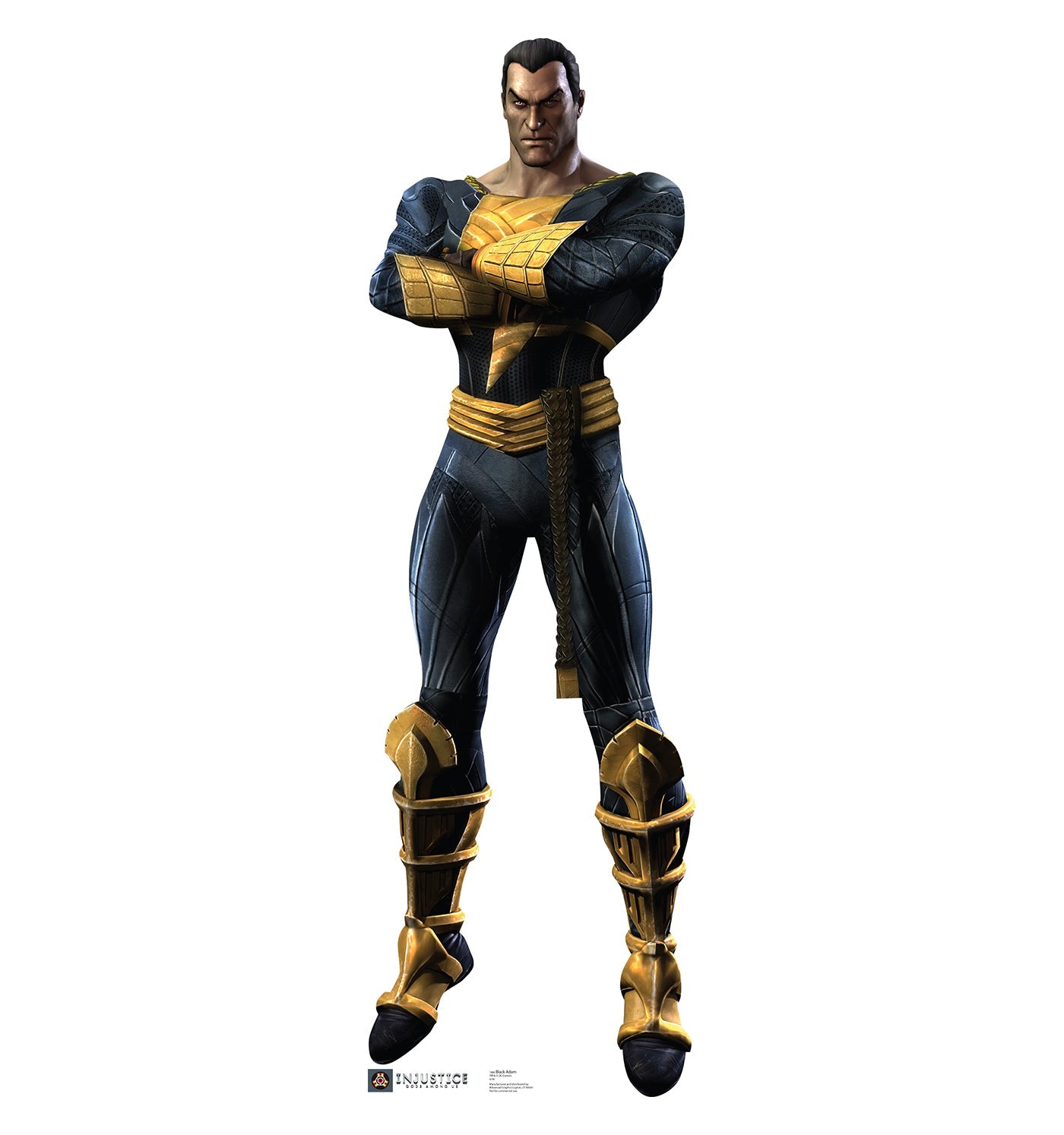 Black Adam Injustice DC Comics Game Cardboard Cutout
