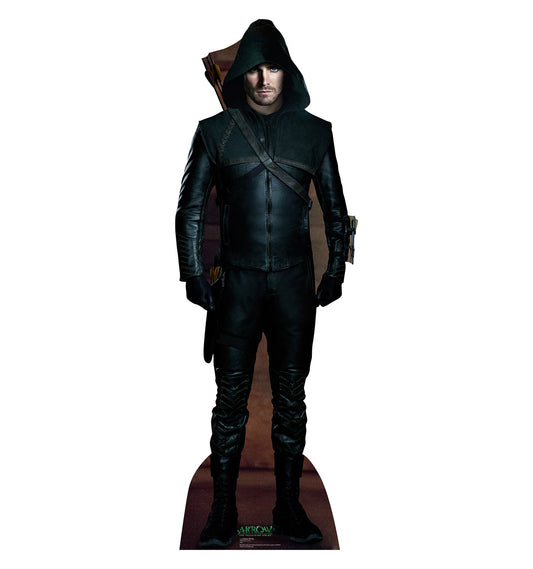 Green Arrow Arrow Cardboard Cutout
