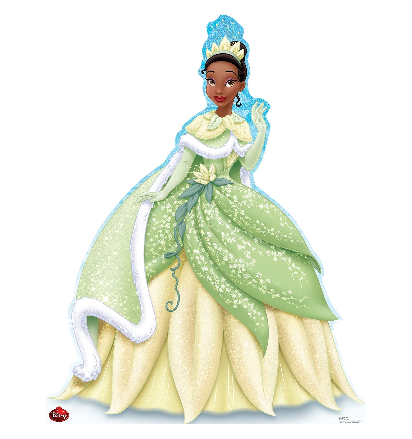 Tiana Holiday Limited Edition Cardboard Cutout
