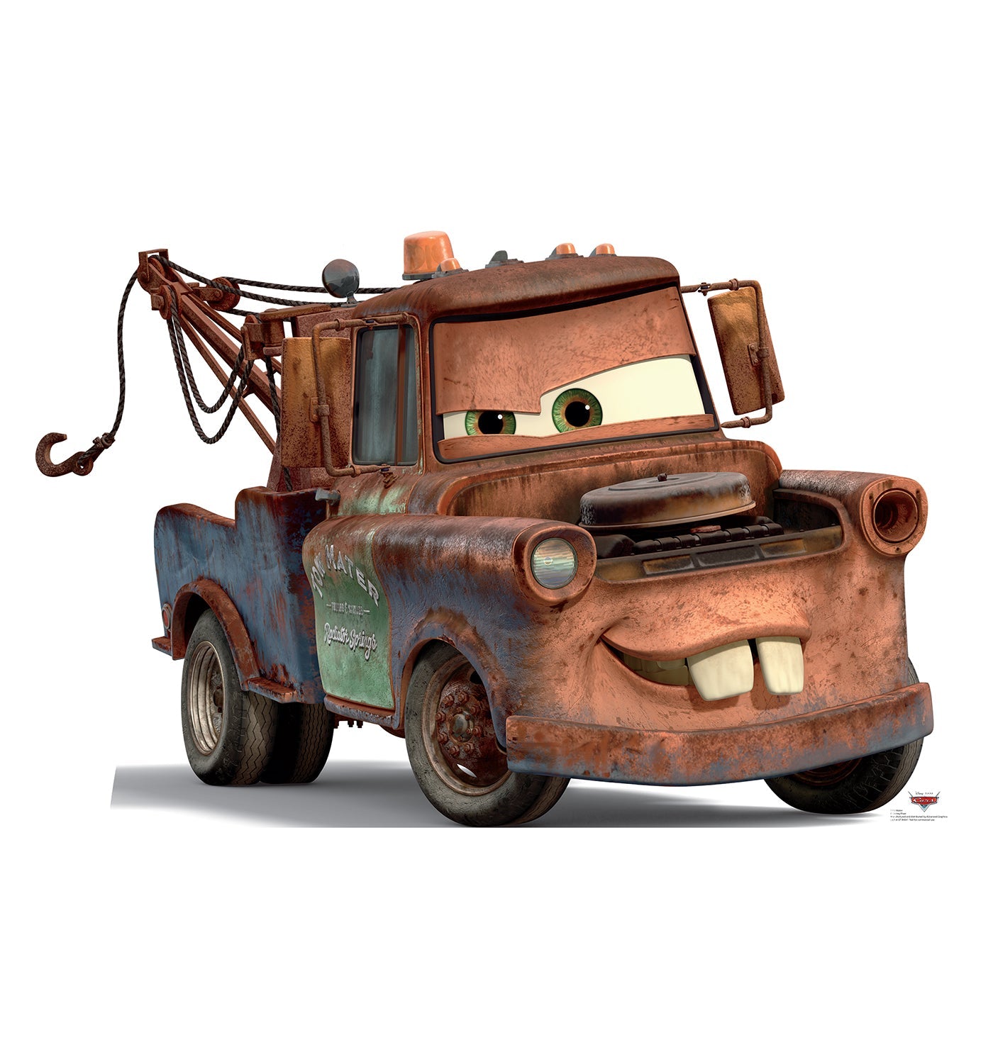 Mater Refresh Disney s Cars Cardboard Cutout
