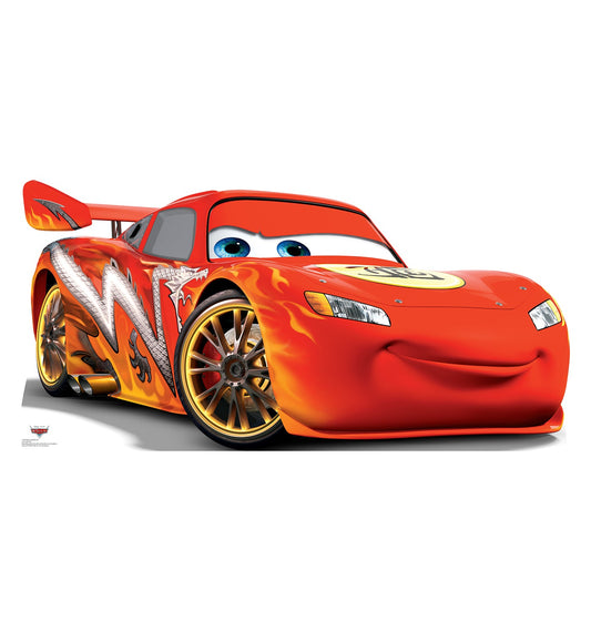 Lightning McQueen Refresh Disney s Cars Cardboard Cutout