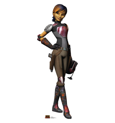 Sabine Wren (Star Wars Rebels) Cardboard Cutout