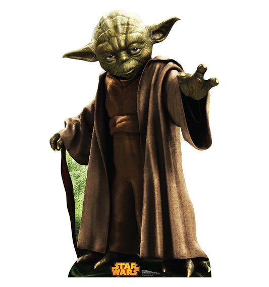 Yoda (Retouched) Cardboard Cutout