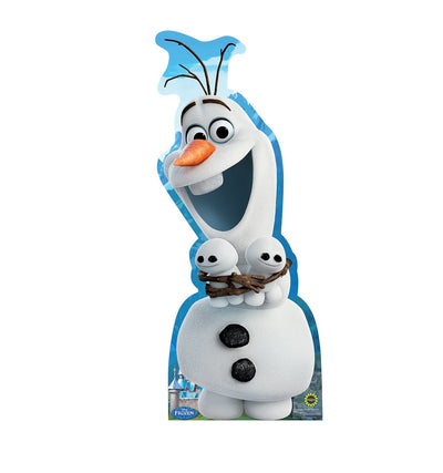 Olaf Hugging Snowgies Cardboard Cutout