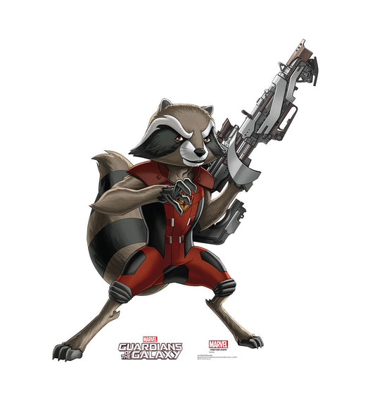 Rocket Raccoon (Animated) Cardboard Cutout
