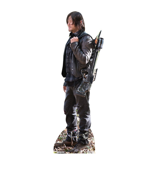 Daryl Dixon Crossbow Slung Cardboard Cutout