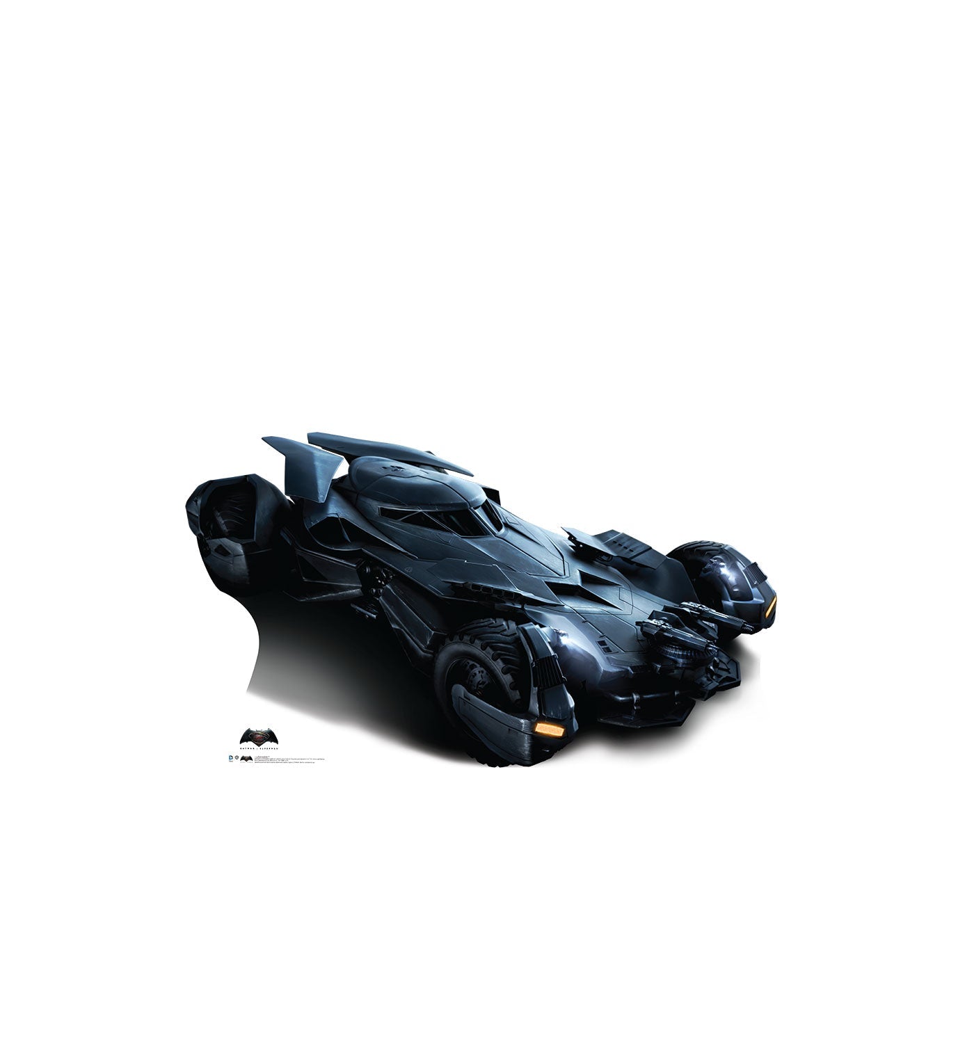 Batmobile Dawn of Justice Cardboard Cutout