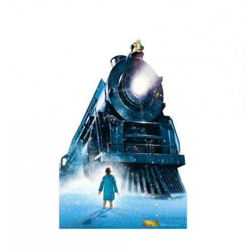 The Polar Express Hardcover Book By Chris Van Allsburg – With Cardboard Ornament – 1985 Edition