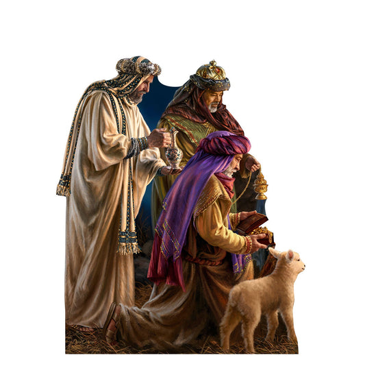 Three Wise Men Cardboard Cutout