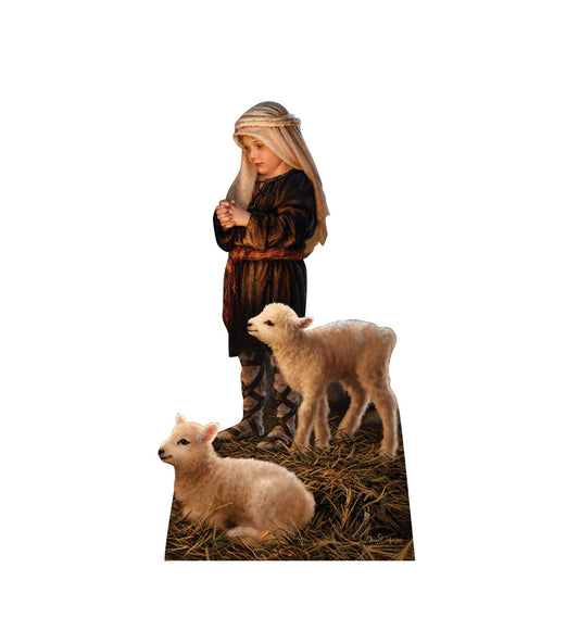 Shepherd Boy Cardboard Cutout