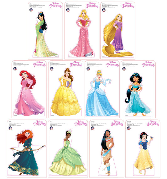 Mini Disney Princesses 11 set Cardboard Cutout