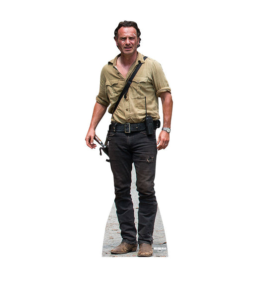 Rick Grimes Gun on Hip Cardboard Cutout