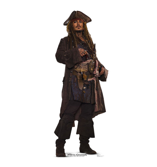 Jack Sparrow (Pirates 5) Cardboard Cutout