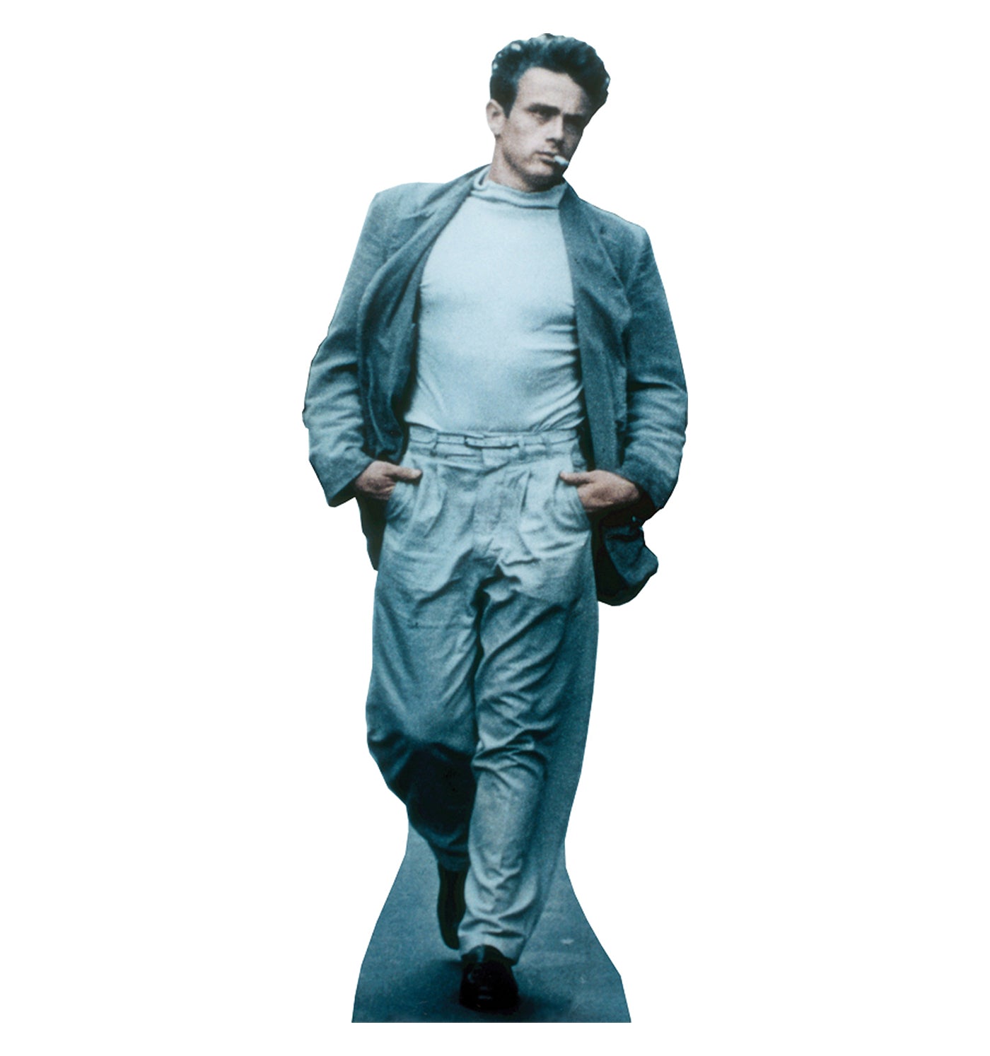James Dean Smoking Cardboard Cutout