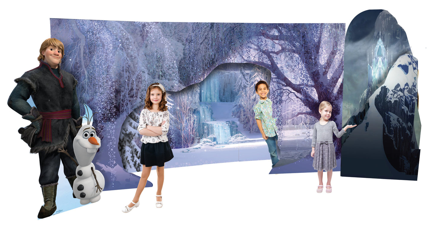 Frozen Scene Cardboard Cutout