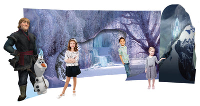 Frozen Scene Cardboard Cutout