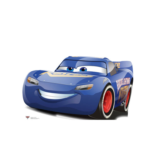 Lightning McQueen Blue (Cars 3) Cardboard Cutout