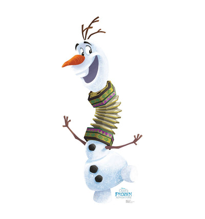 Olafs Frozen Adventure Frozen Cardboard Cutout
