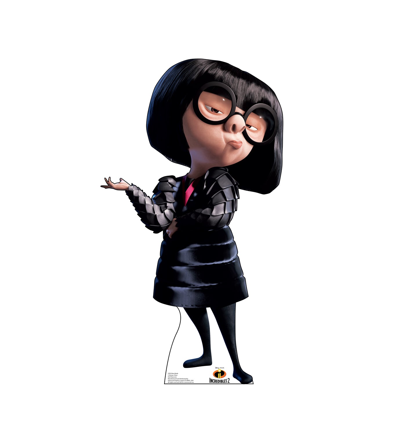 Edna Mode (Incredibles 2) Cardboard Cutout Free Shipping – Life Size ...
