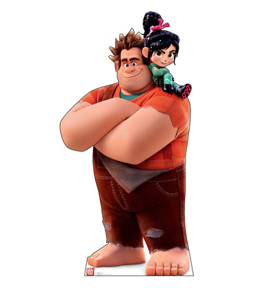 Vanellope and Ralph Cardboard Cutout