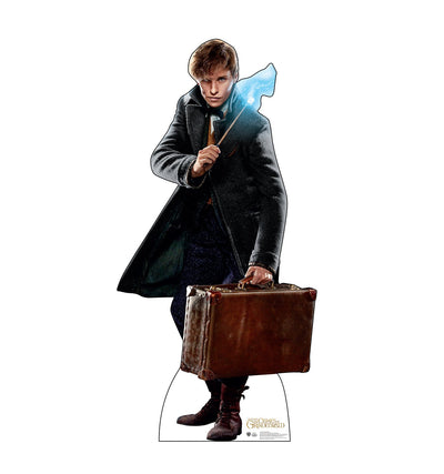 Newt Scamander Glowing Wand Cardboard Cutout