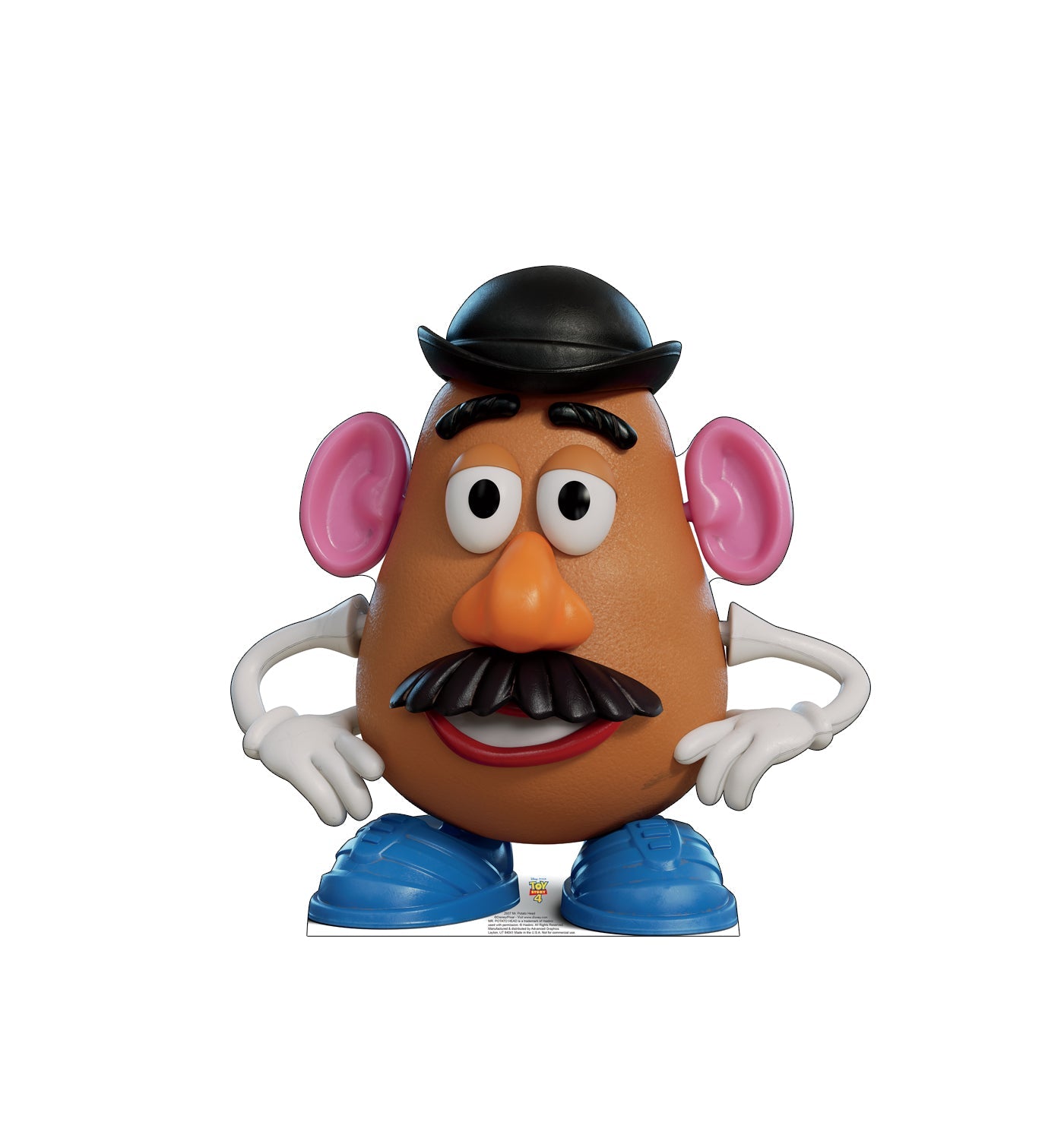 Mr Potato Head (Toy Story 4) Cardboard Cutout Free Shipping – Life