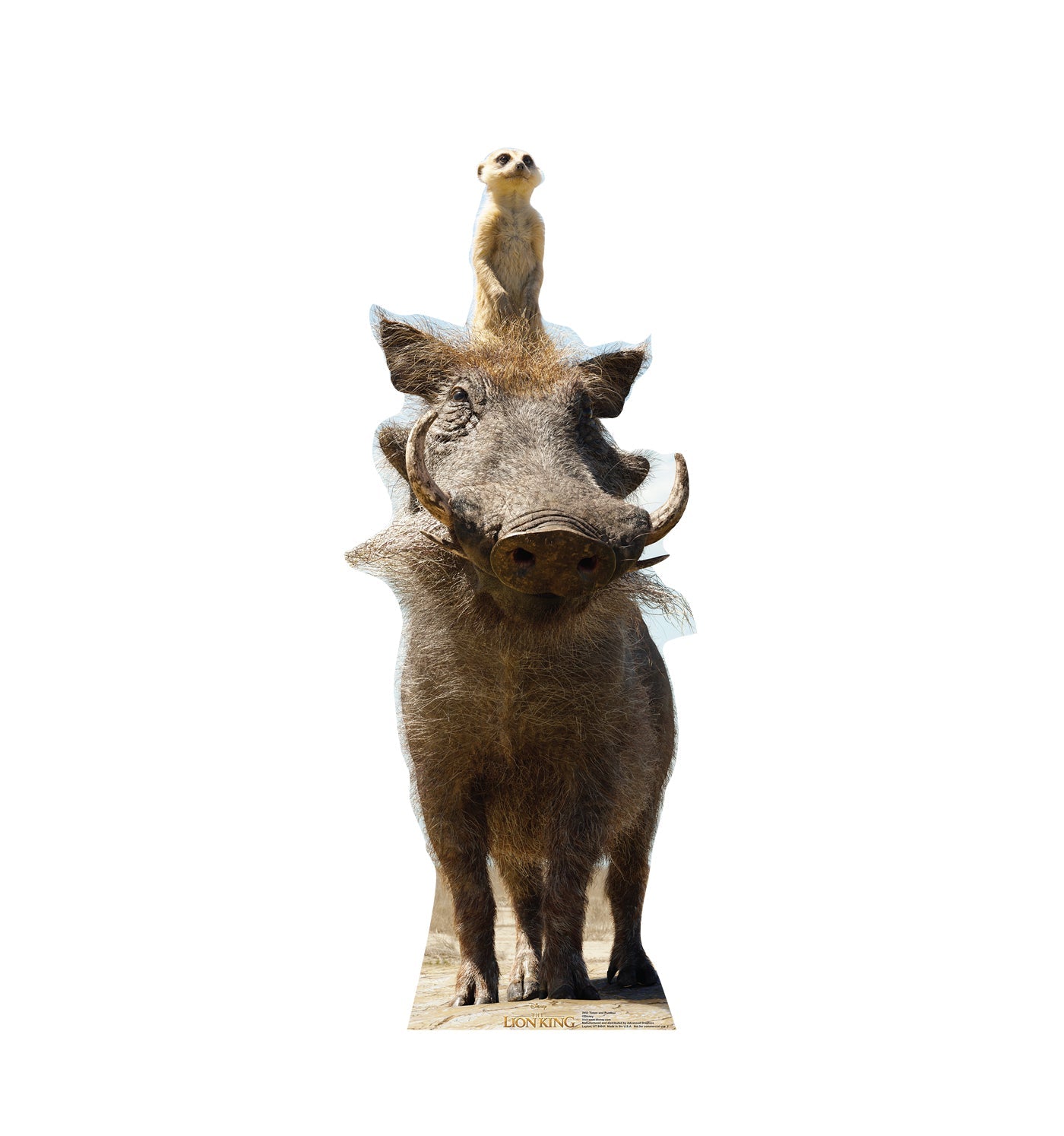 Timon and Pumbaa (Disney's The Lion King Live Action) Cardboard Cutout