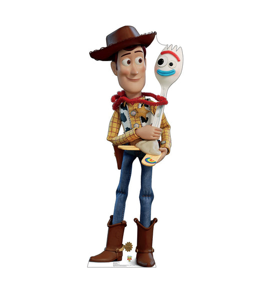 Woody & Forky (Disney/Pixar Toy Story 4) Cardboard Cutout