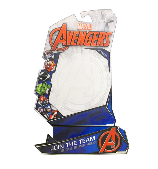 Marvel Be the Hero Toy Box Backdrop Standin Cardboard Cutout