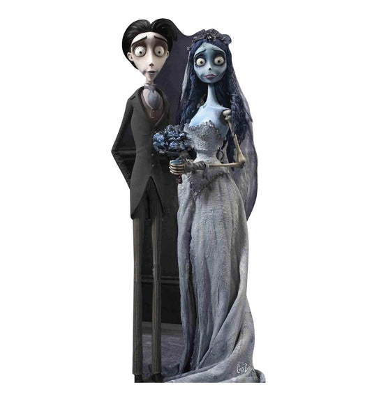 Bride and Groom (Corpse Bride) Cardboard Cutout