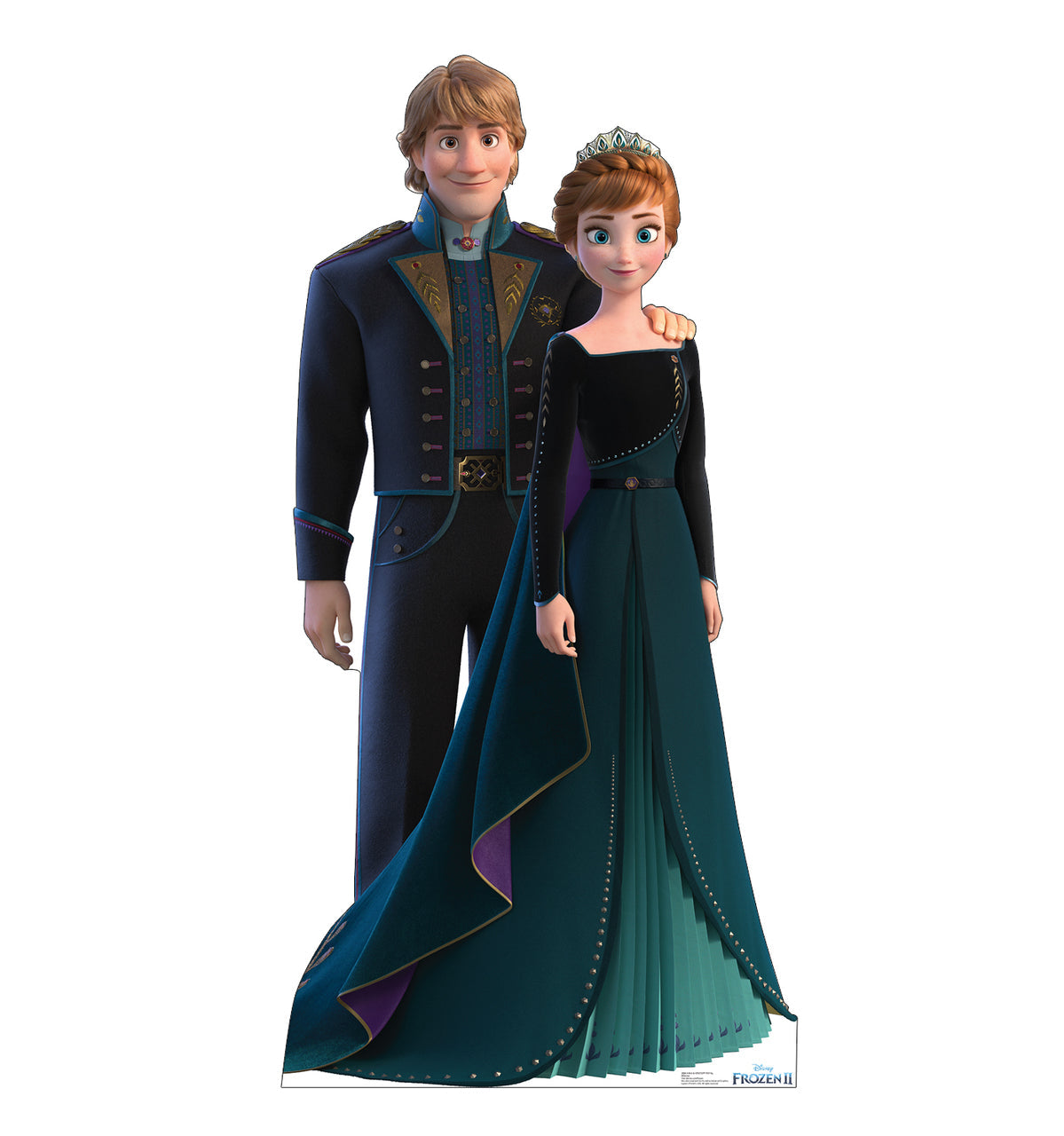 Anna and Kristoff (Frozen 2) Cardboard Cutout