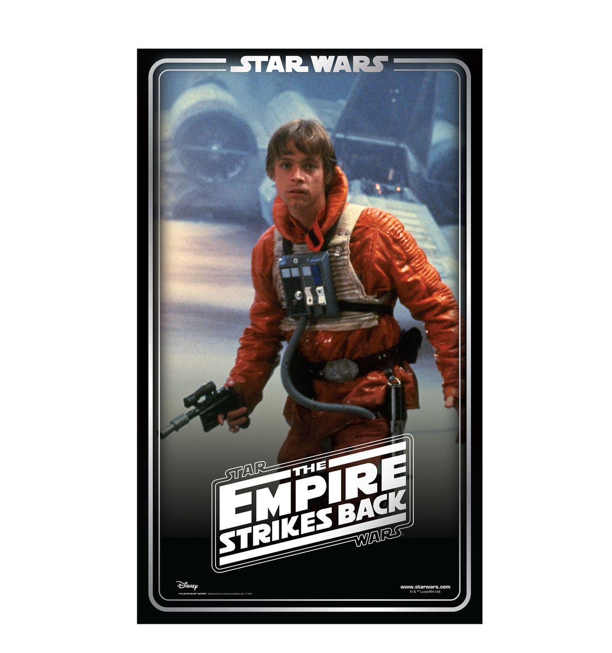 Luke Skywalker Backdrop Cardboard Cutout
