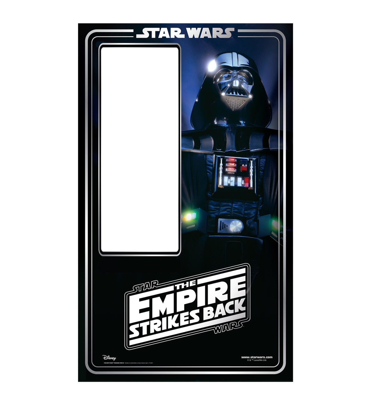 Darth Vader Packaging Standin Cardboard Cutout