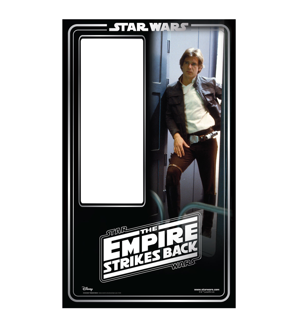 Han Solo Packaging Standin (Star Wars 40th Empire Strikes Back) Cardboard Cutout