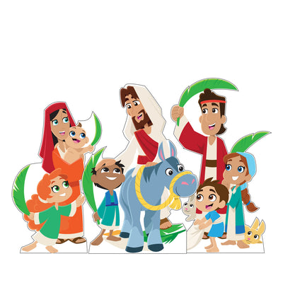 Palm Sunday Set Cardboard Cutout