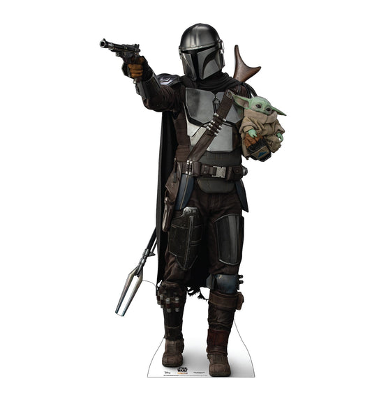The Mandalorian with Child Season 2 Cardboard Cutout